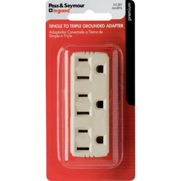 Pass & Seymour 15A Ivy Tpl Outlet Tap 697IBPCC5